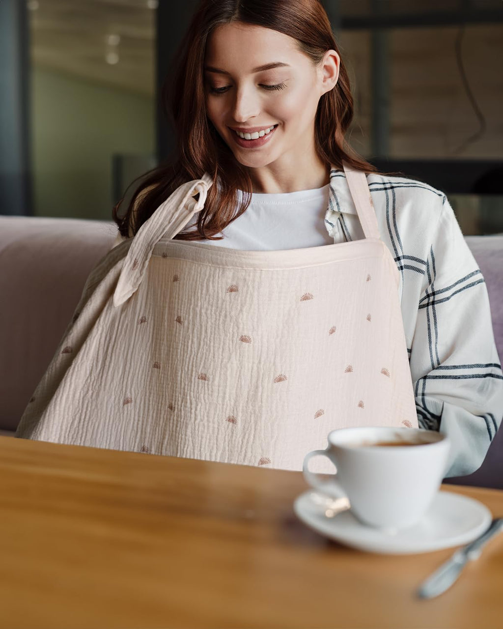 ORGANIC NURSING COVER FOR NEWBORN