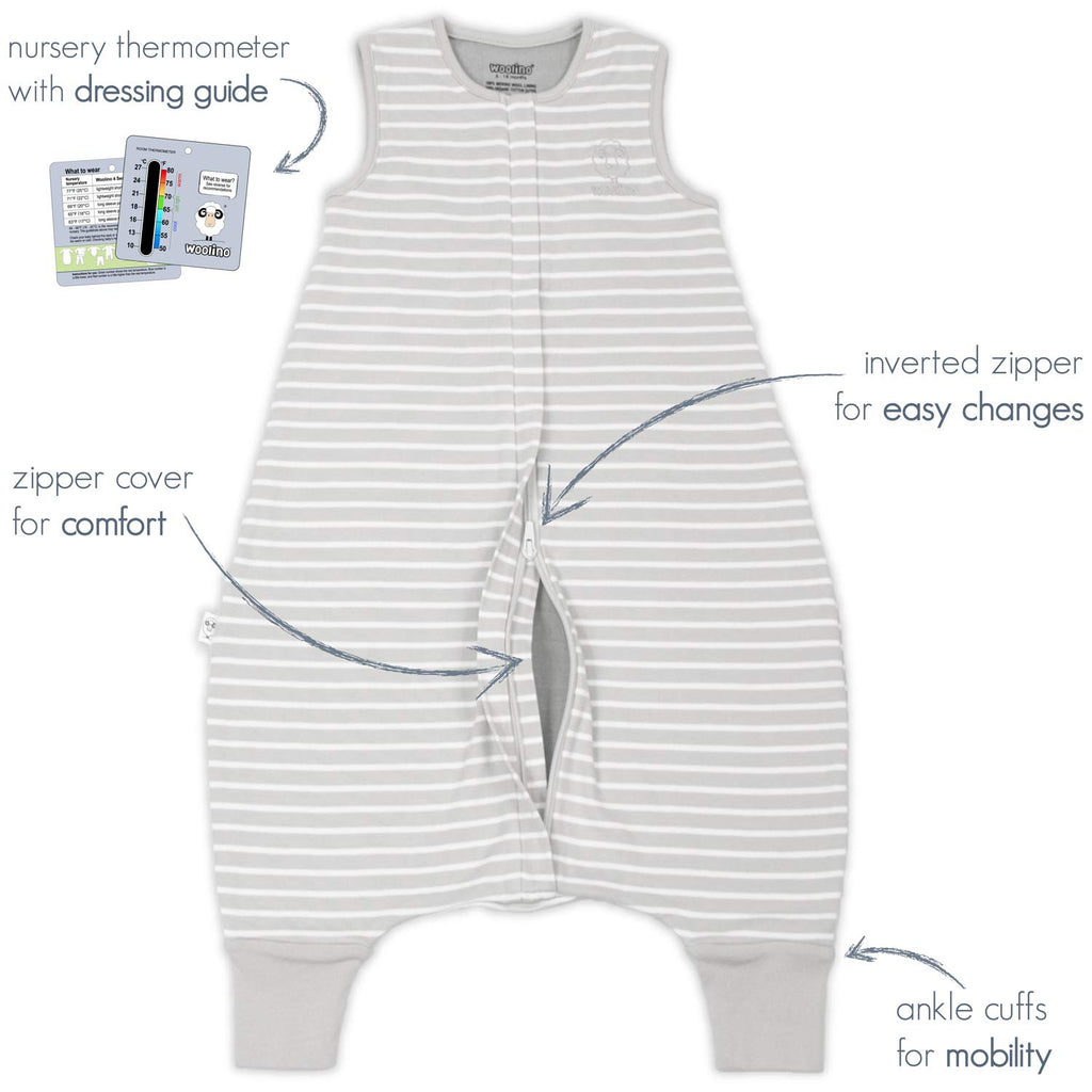 WOOL SLEEP SACK FOR THE WHOLE YEAR (WITH LEGS!)