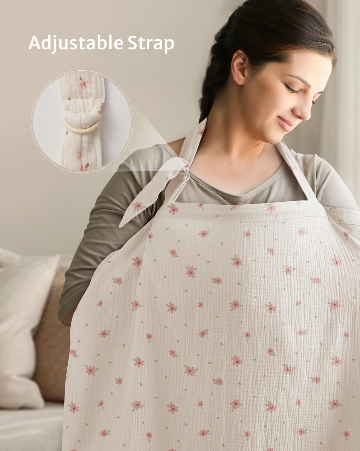 ORGANIC NURSING COVER FOR NEWBORN