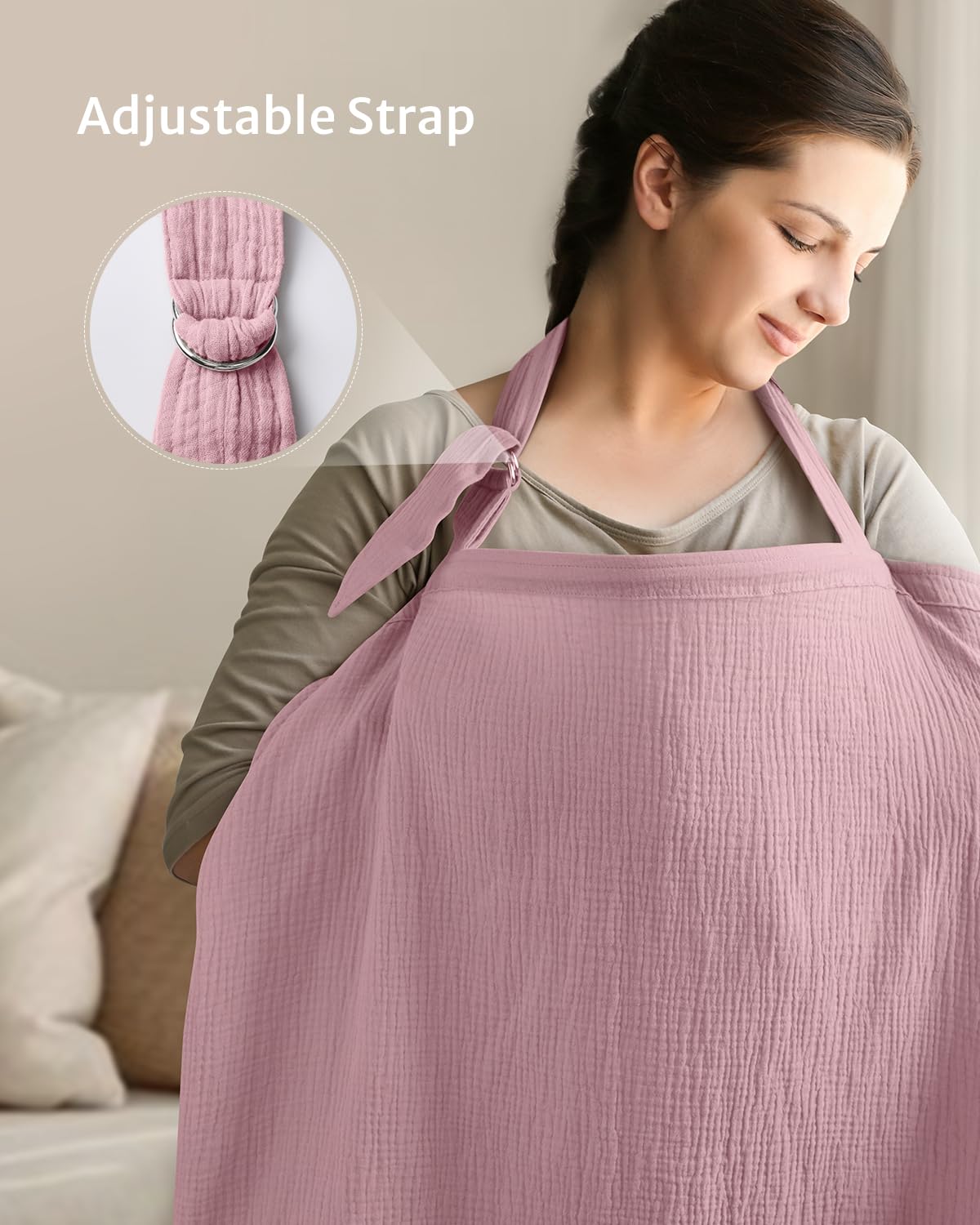 ORGANIC NURSING COVER FOR NEWBORN
