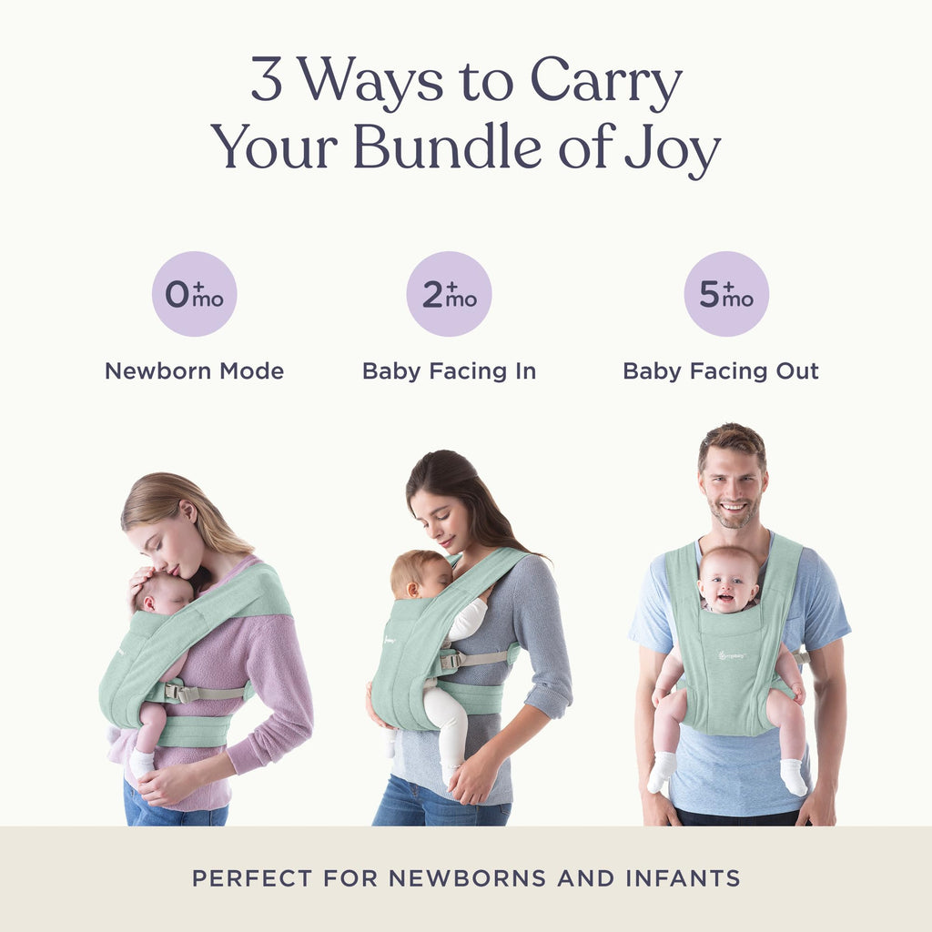 NEWBORN CARRIER FOR LONGER PERIODS/WALKS