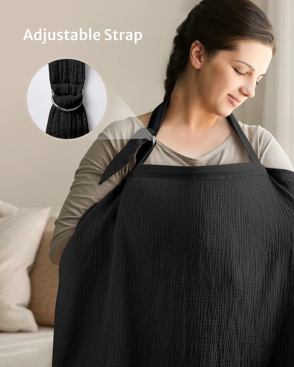 ORGANIC NURSING COVER FOR NEWBORN