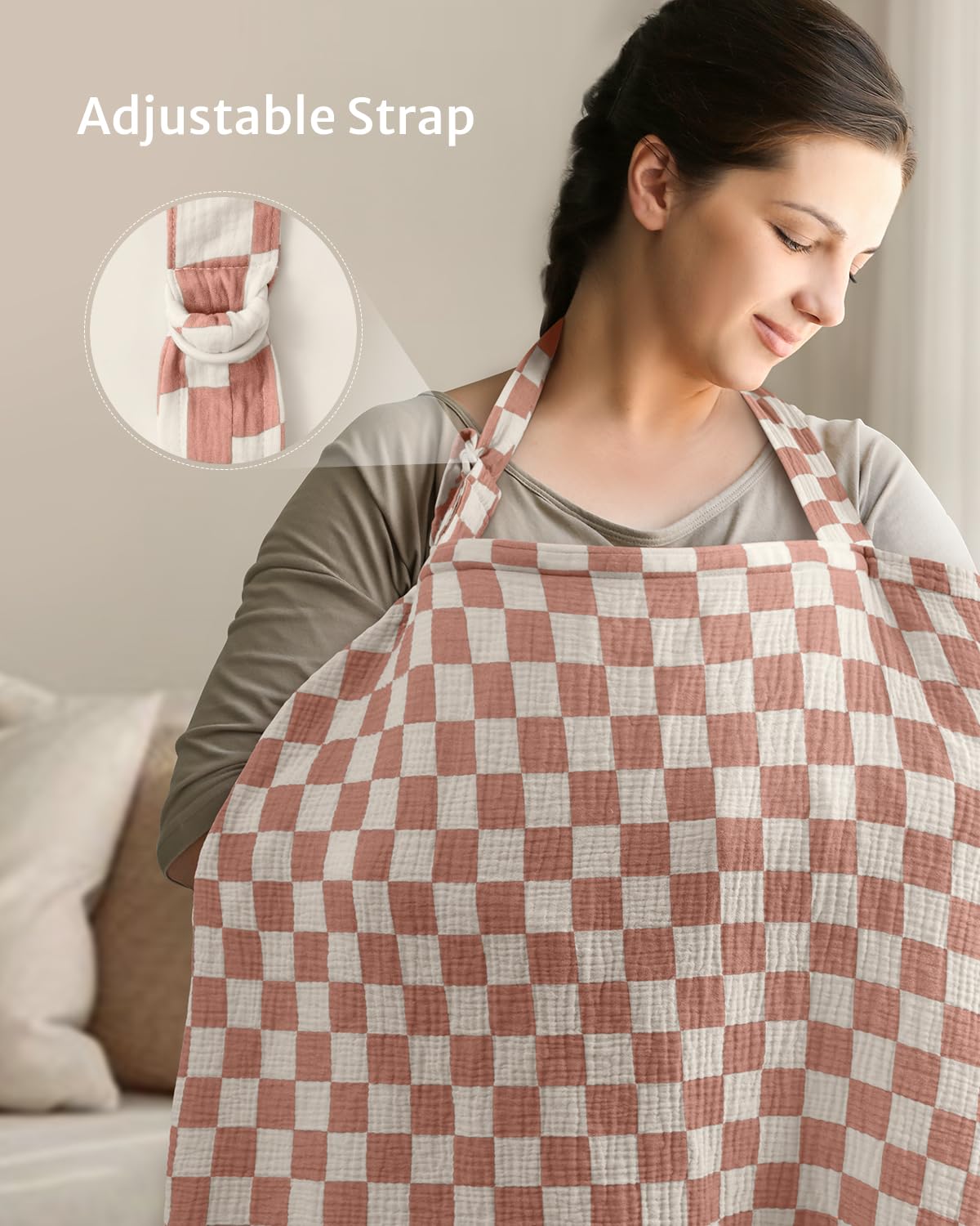 ORGANIC NURSING COVER FOR NEWBORN
