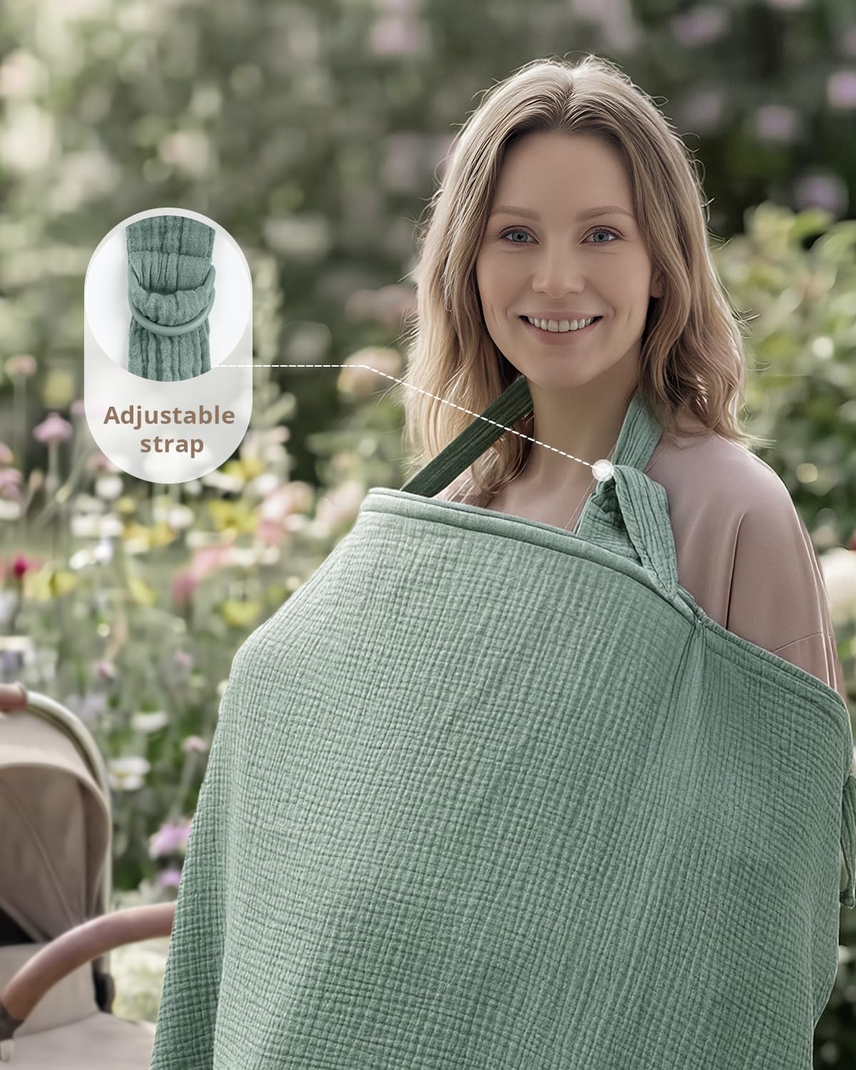 ORGANIC NURSING COVER FOR NEWBORN