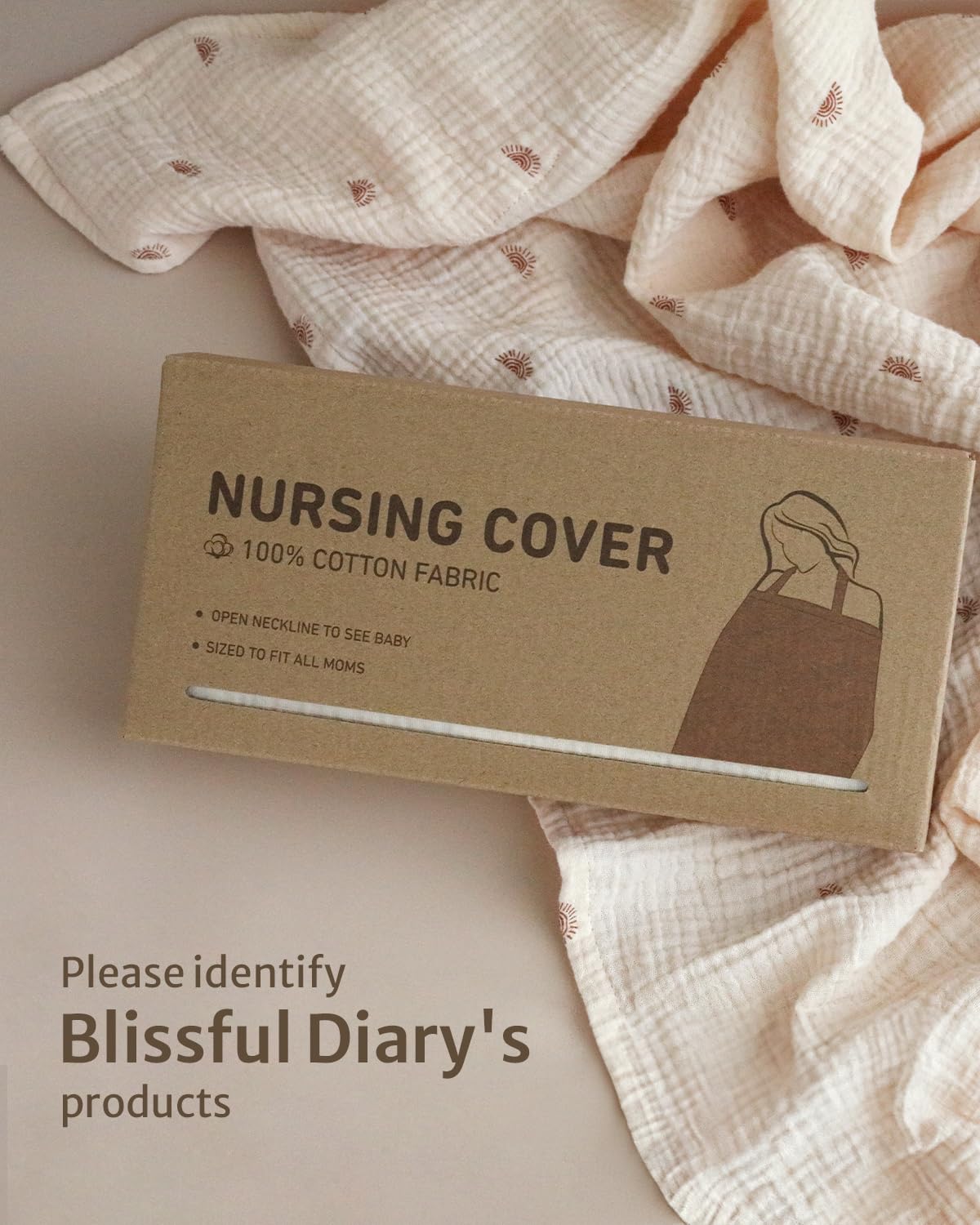 ORGANIC NURSING COVER FOR NEWBORN