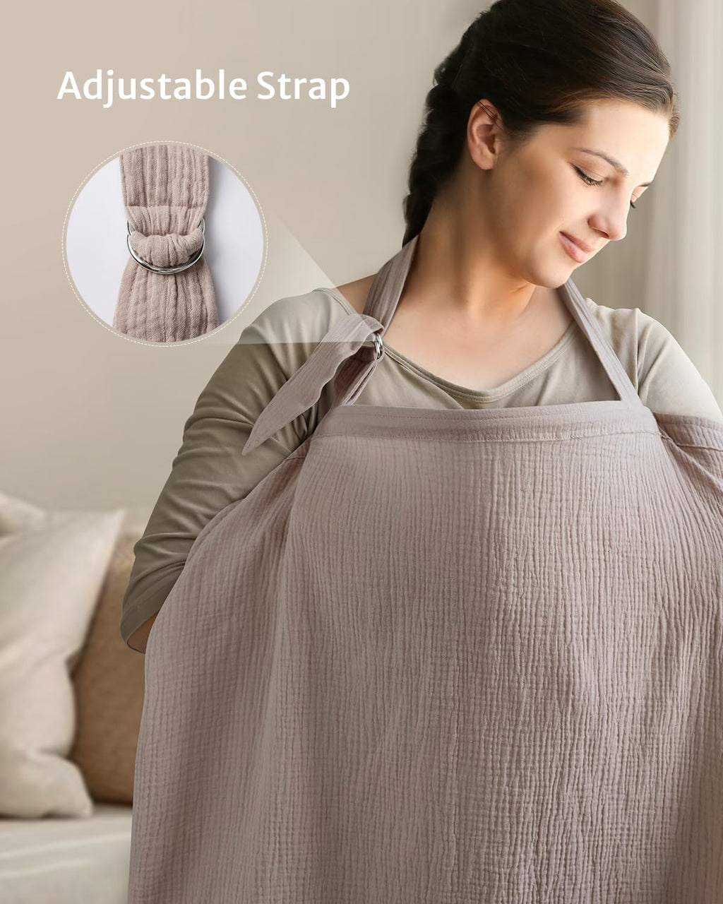 ORGANIC NURSING COVER FOR NEWBORN