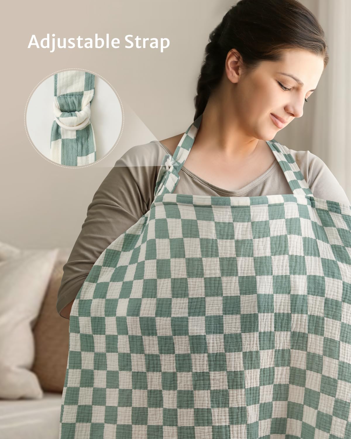 ORGANIC NURSING COVER FOR NEWBORN