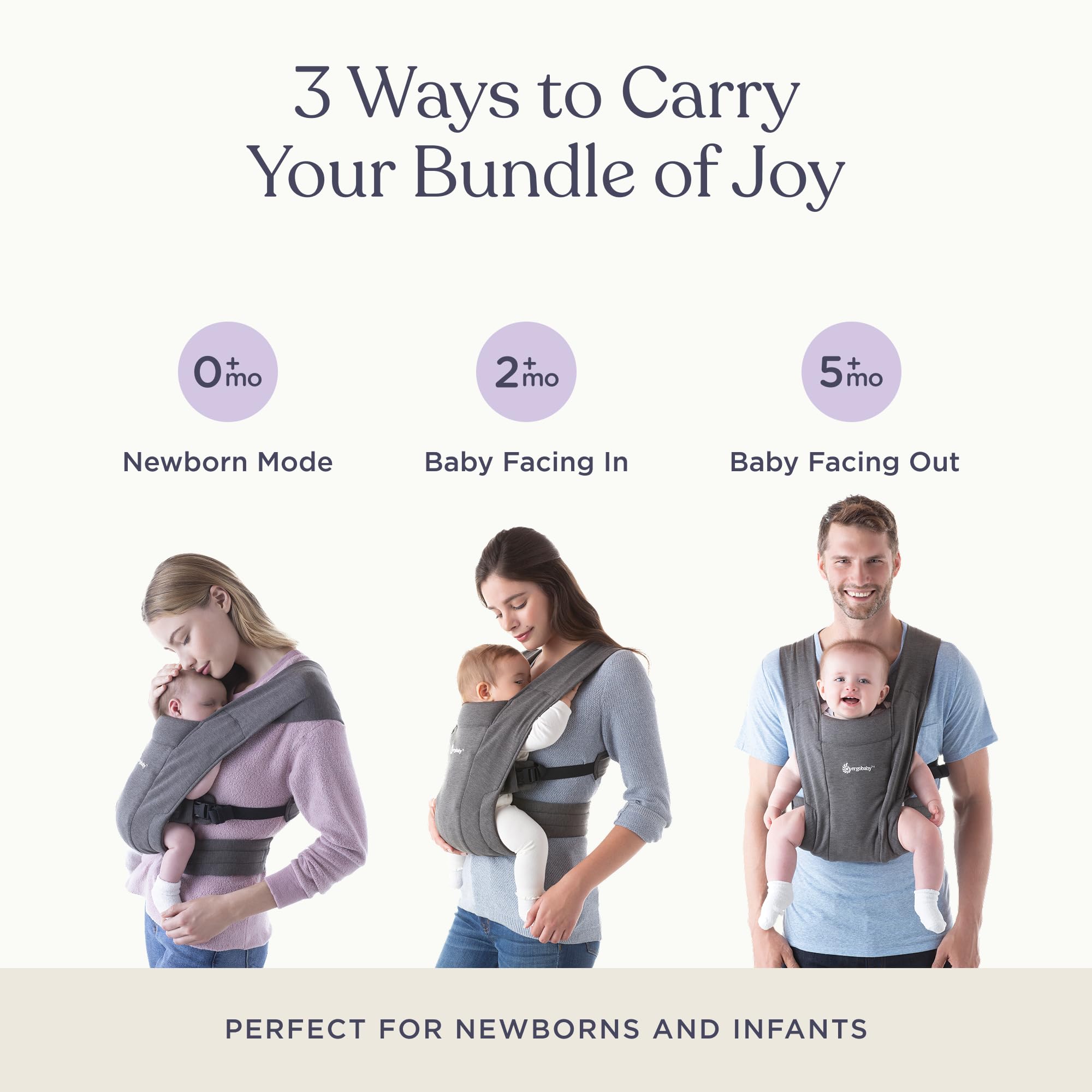 NEWBORN CARRIER FOR LONGER PERIODS/WALKS