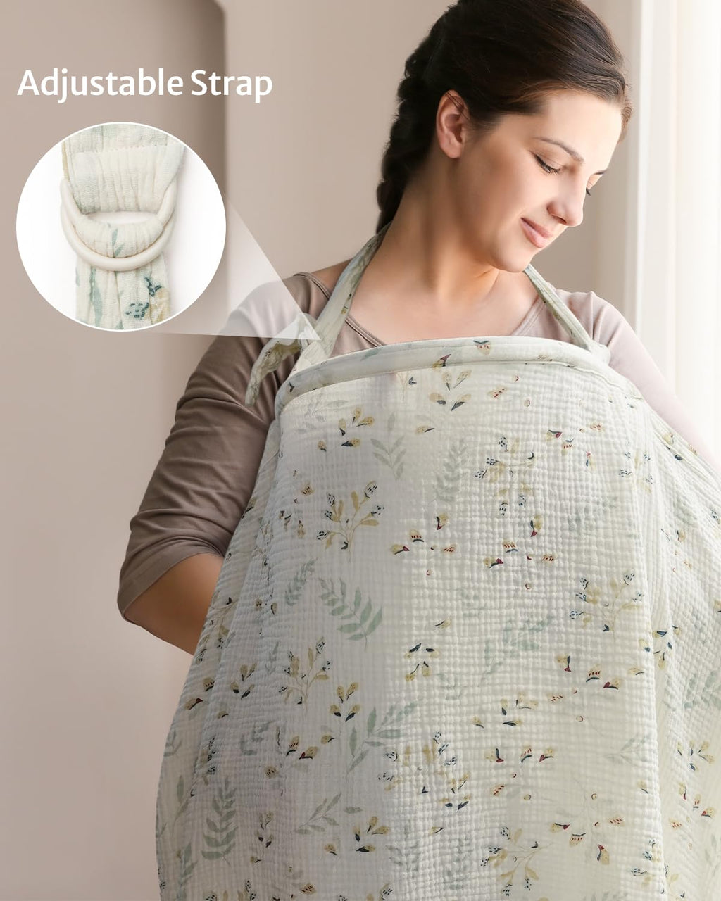ORGANIC NURSING COVER FOR NEWBORN