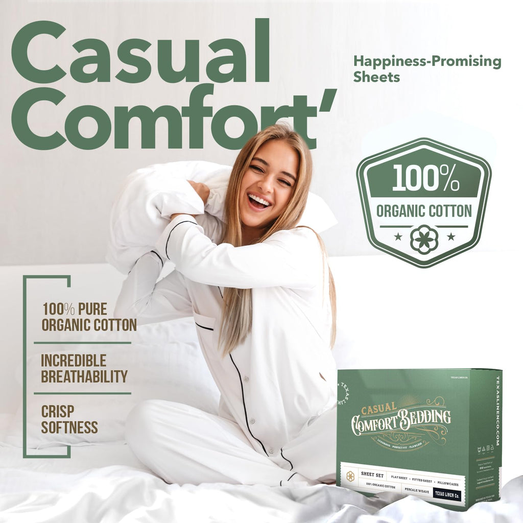 100% ORGANIC KING BEDDING