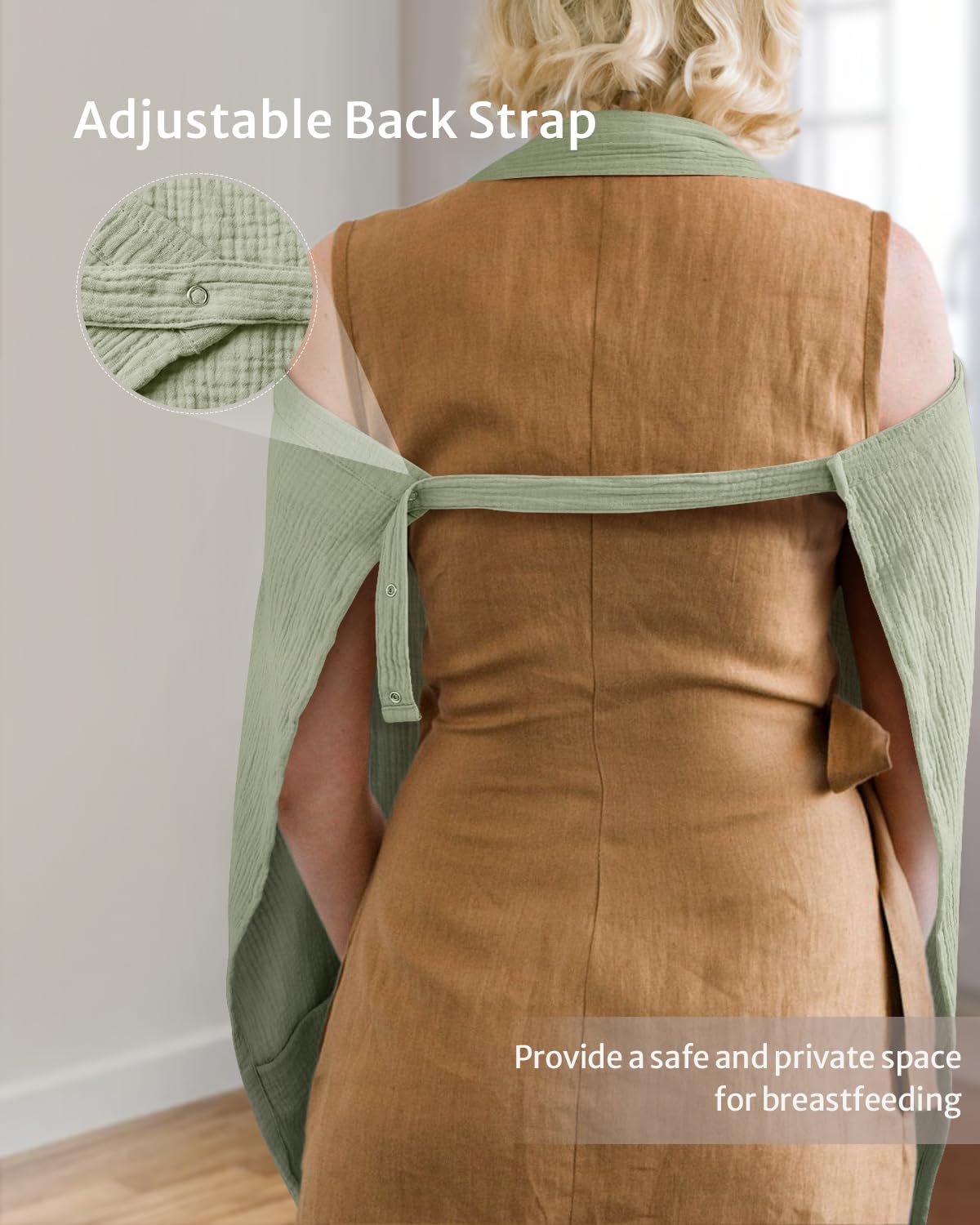 ORGANIC NURSING COVER FOR NEWBORN