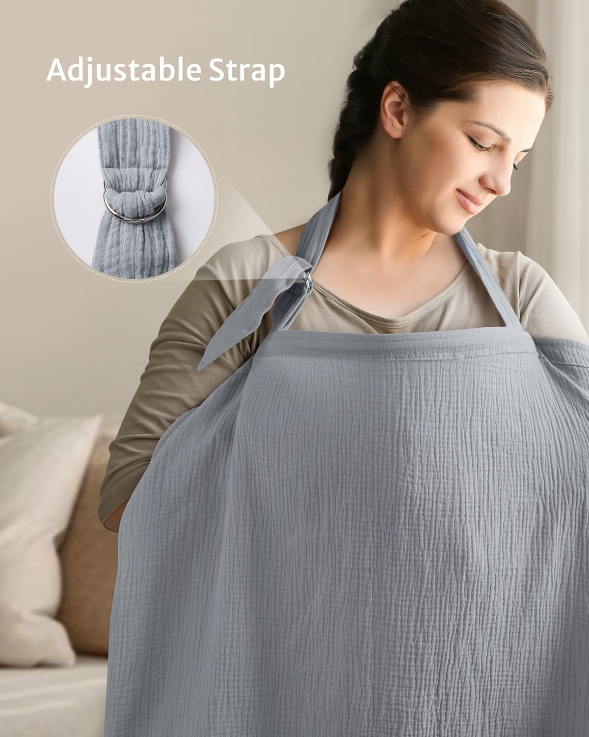 ORGANIC NURSING COVER FOR NEWBORN