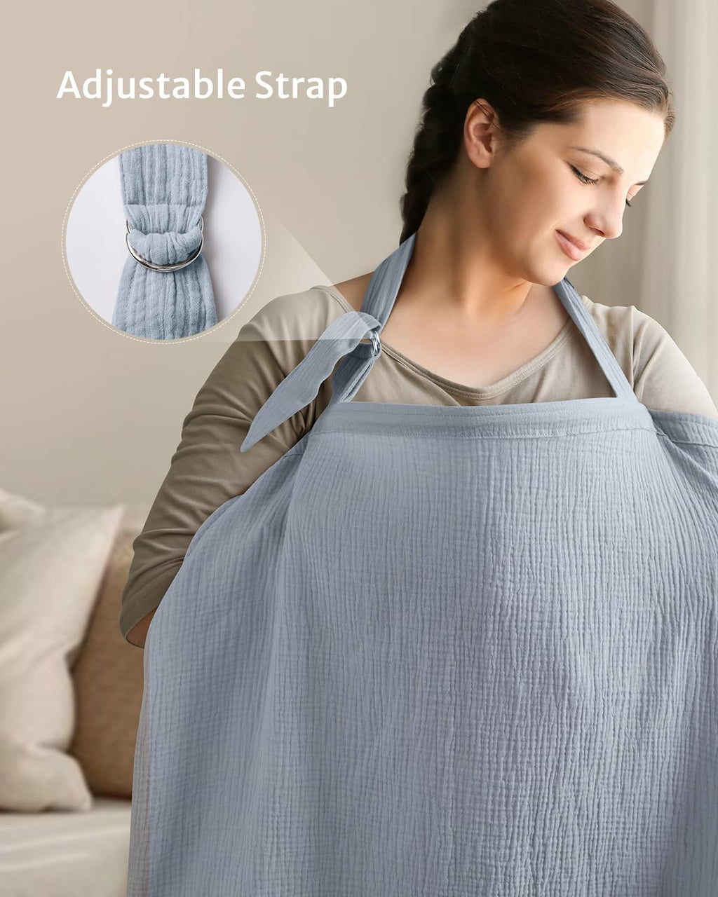 ORGANIC NURSING COVER FOR NEWBORN