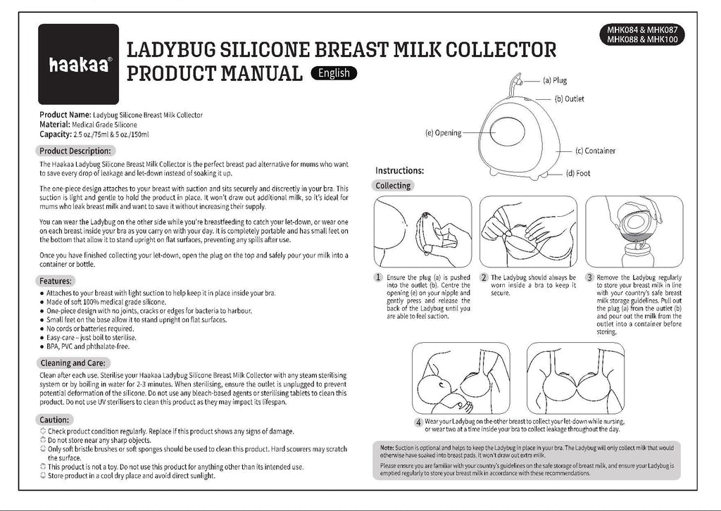 EXCESS BREASTMILK CATCHER