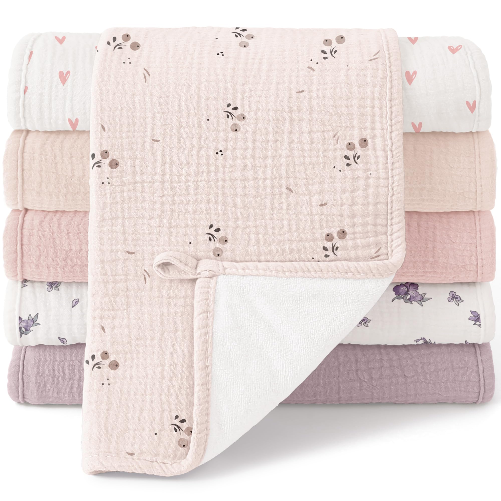 BURP CLOTHS (COTTON)