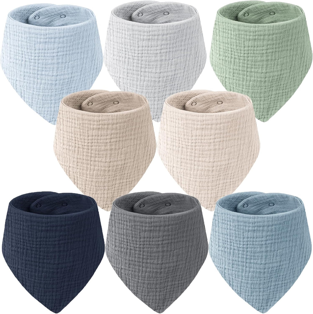 DROOL AND SPITUP BIBS (COTTON)