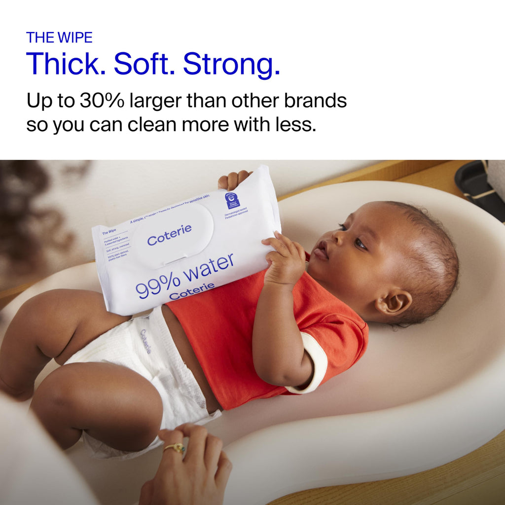 NEWBORN DIAPERS - Coterie Baby Wipes + Diapers Kit