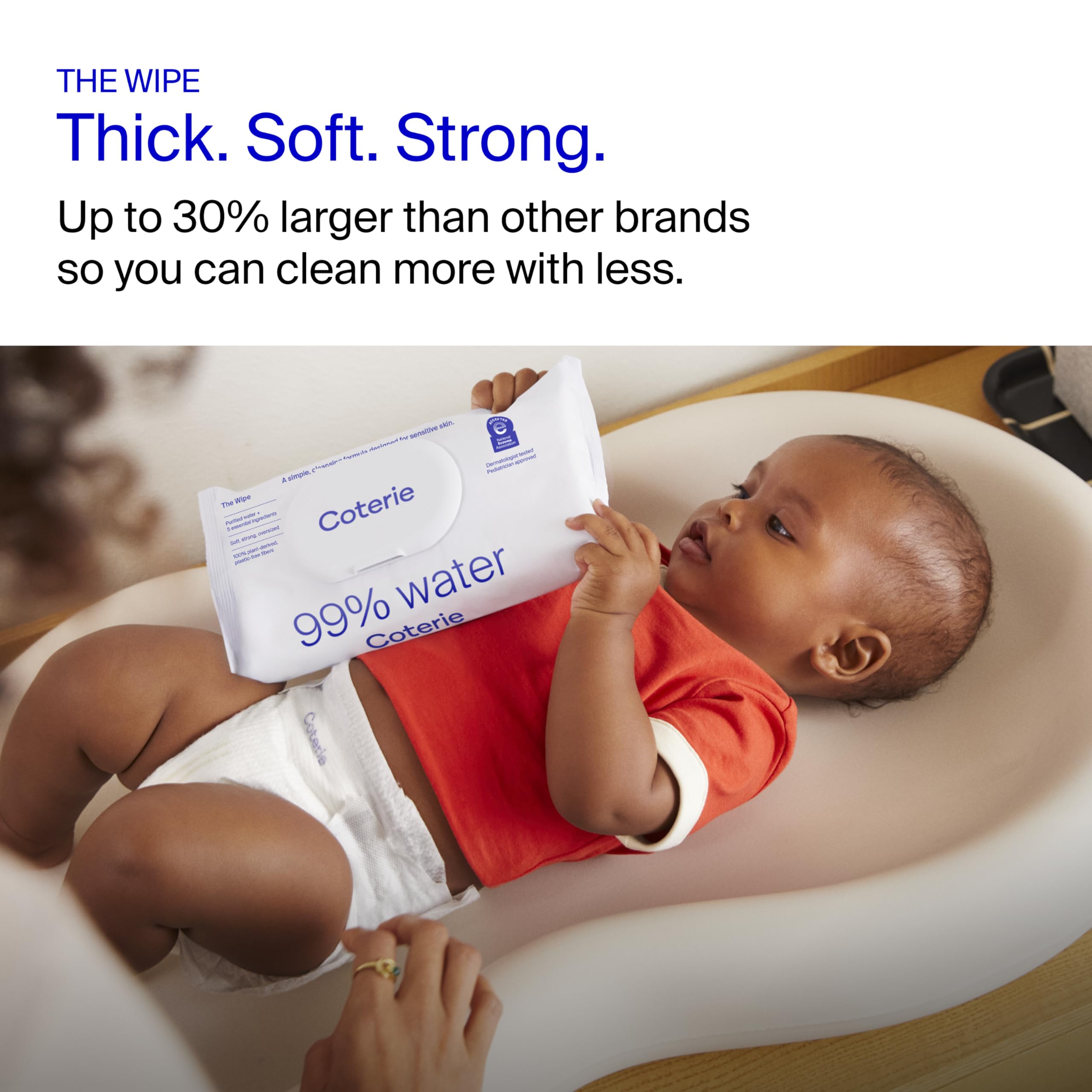 NEWBORN DIAPERS - Coterie Baby Wipes + Diapers Kit