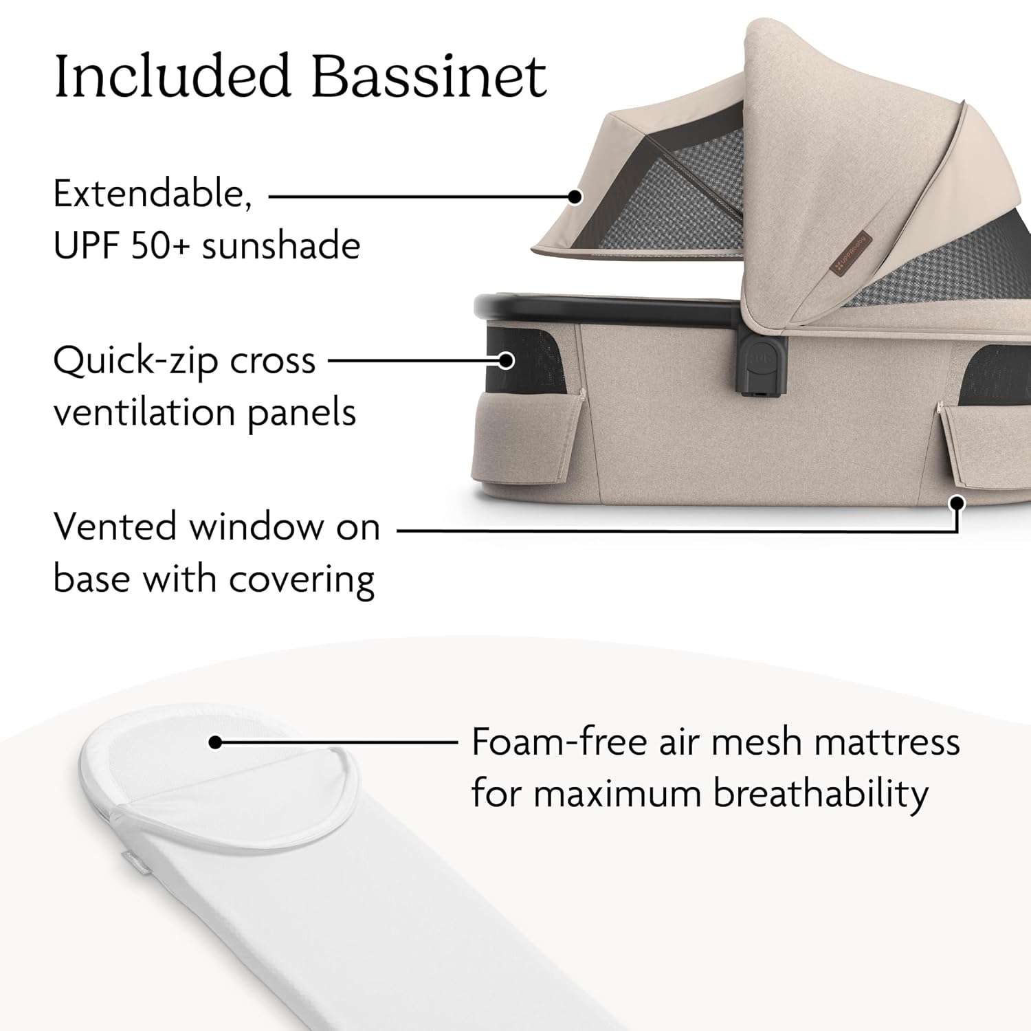 STROLLER + BASSINET (EXPENSIVE BUT LOVELY!)