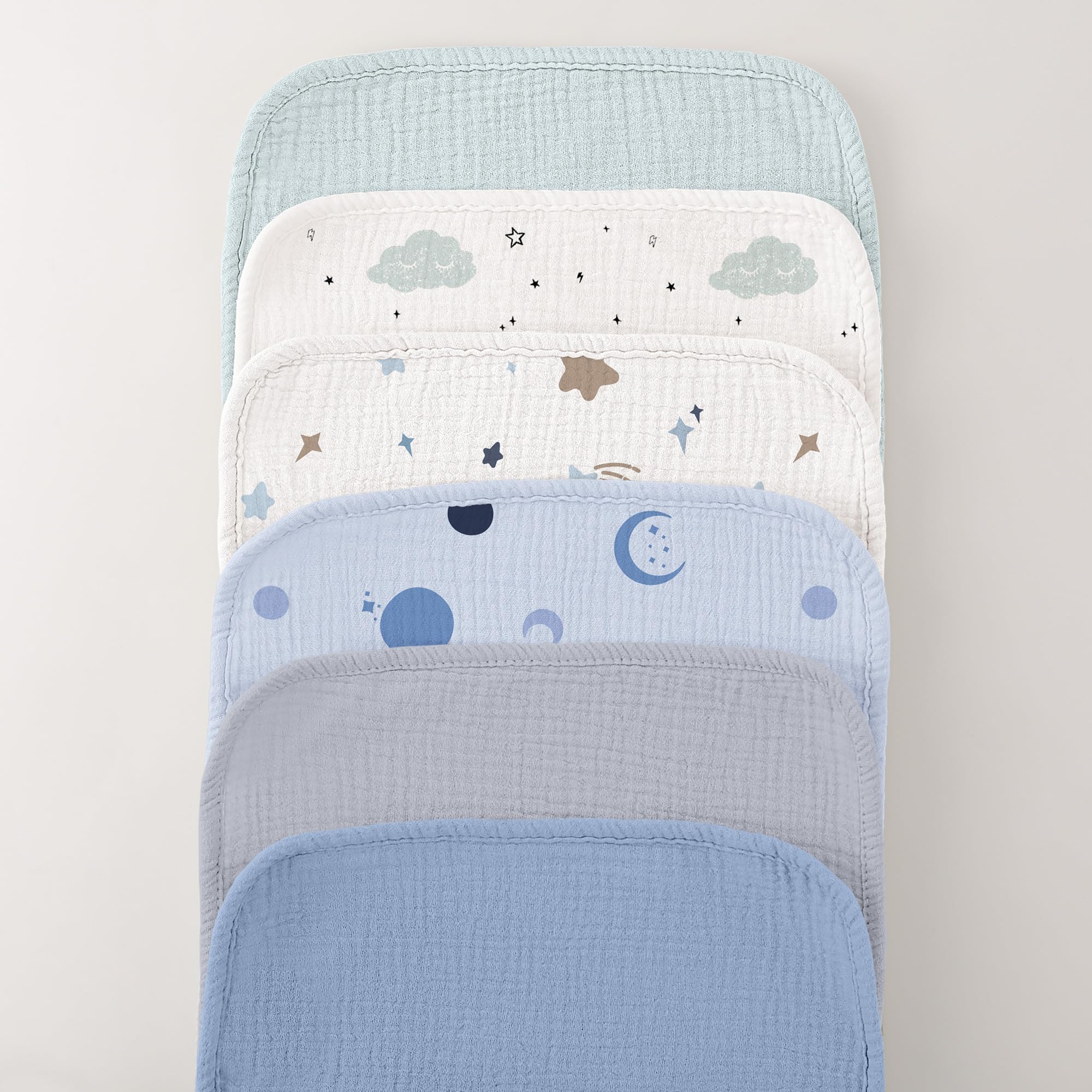 BURP CLOTHS (COTTON)