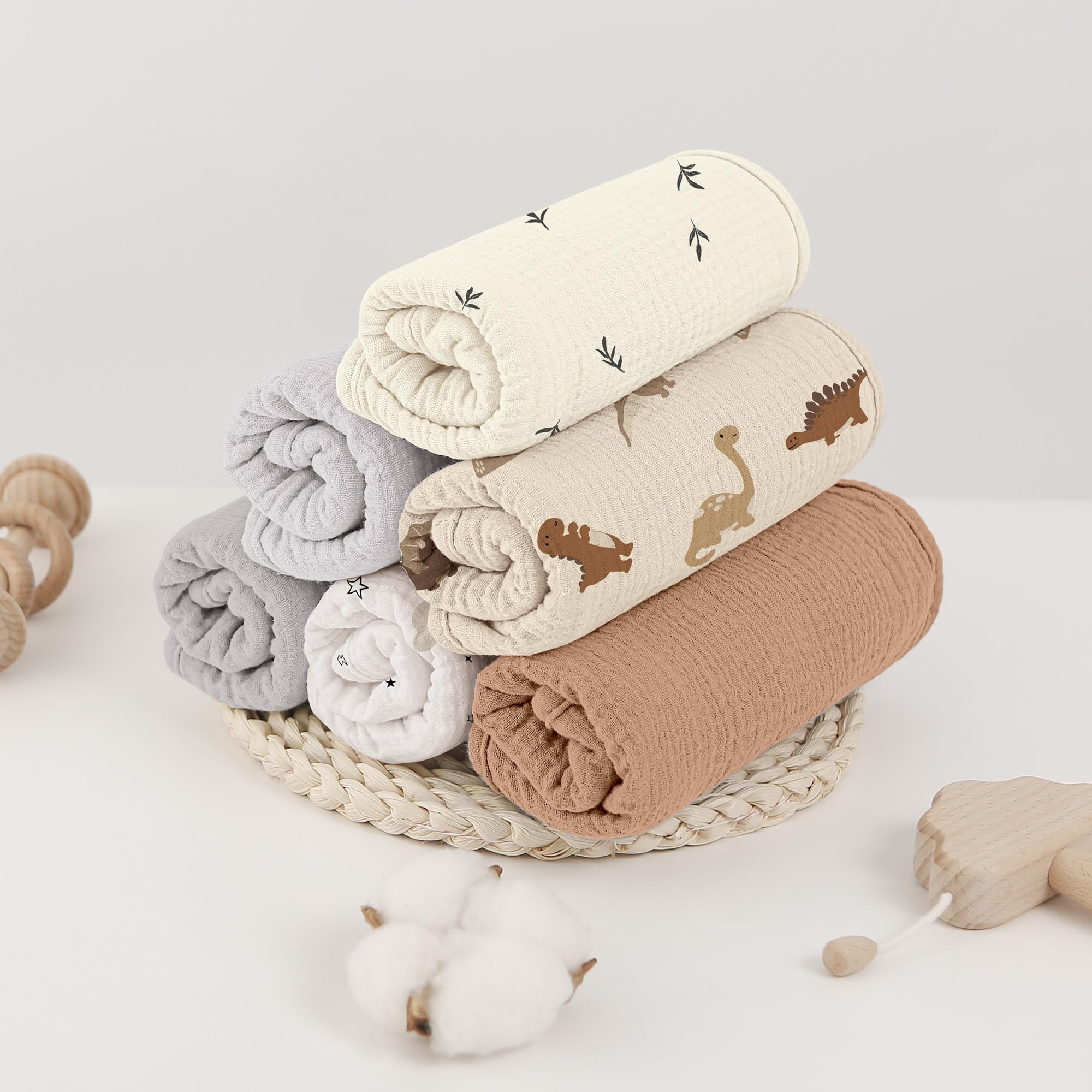 BURP CLOTHS (COTTON)