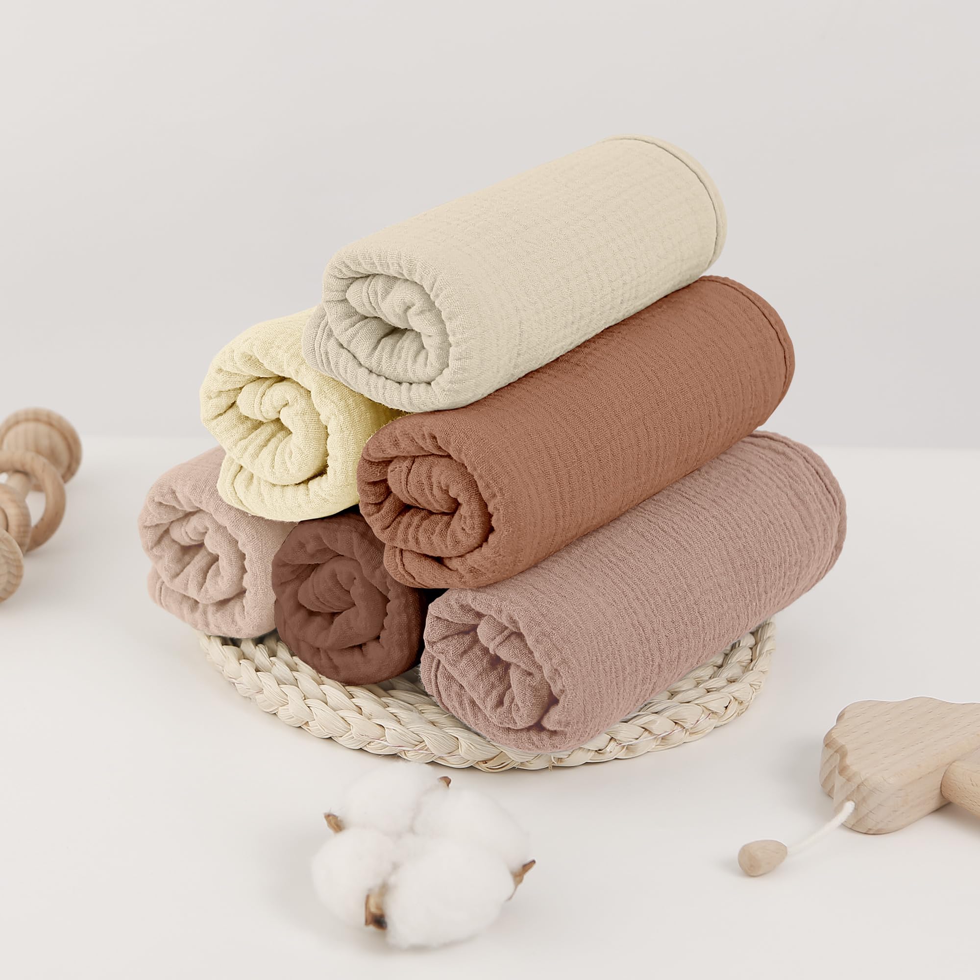 BURP CLOTHS (COTTON)